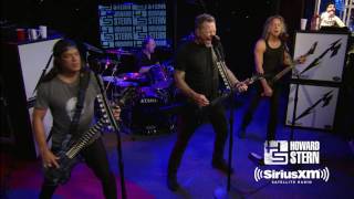 Metallica quotMaster of Puppetsquot Live on the Howard Stern Show [upl. by Attekal]