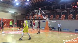 CroHoops Div2 202425 Rnd7  Dubrava Dagnje vs Fire Bulets [upl. by Eirual]