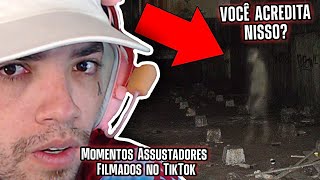 Momentos Assustadores Filmados no TikTok [upl. by Heda]