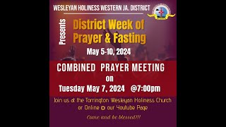 District Week of Prayer amp Fasting 2024 [upl. by Quiteria73]