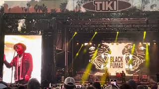 Black Pumas and Eddie Vedder covering ‘’Sitting on the Dock of the Bay’ at the Ohana Festival 2024 [upl. by Arihat]