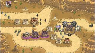 Nazerus Gates  Kingdom Rush Frontiers  Campaign Veteran Mode  KR6 [upl. by Ahsiret]