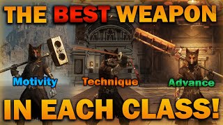 quotThe BEST WEAPON In Each Classquot  Lies Of P Early amp Late Game Builds [upl. by Anirehs116]