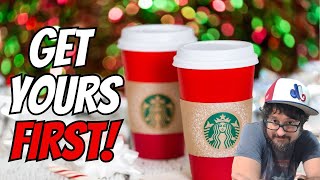 Get READY for the Most EPIC STARBUCKS Red Cup Day EVER [upl. by Pia865]