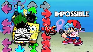 I beat the IMPOSSIBLE MOD ever VS SPONG FULL WEEK  Friday Night Funkin [upl. by Geminius]