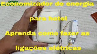 como  instalo  economizador  energia  elétrica  hotel [upl. by Annekam529]