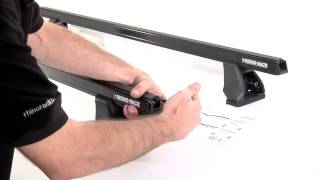 Rhino Rack HD Series Roof Racks video how to installation [upl. by Rolfston]