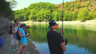 4 JOURS en LAC de BARRAGE bienvenue à fish porn [upl. by Marrissa]