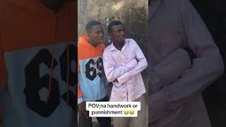 hustling or punnishment 😂😂 funny trending comedy [upl. by Kahle]