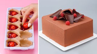 15 Creative Chocolate Cake Decorating Ideas Like a Pro  So Yummy Chocolate Cake Tutorials [upl. by Noillid]