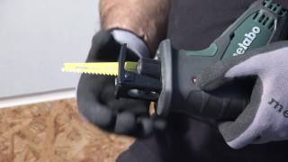 Metabo AkkuSäbelsäge  Cordless Sabre Saw SSE 18 LTX Compact [upl. by Anayt]