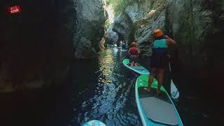 IN TOSCANA AL CANYON PARK IN SUP O IN ARRAMPICATAIMMERSO NELLA NATURA SELVAGGIA DELLA VAL DI LIMA [upl. by Aicat]