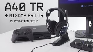 A40 TR  MixAmp Pro TR PS4 Pro amp OG Setup Guide  ASTRO Gaming [upl. by Darius]