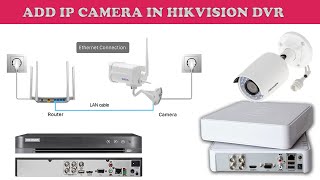 How to Add IP camera in Hikvision DVR step by step instruction [upl. by Manthei234]