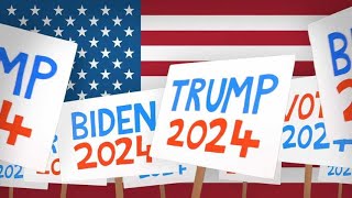 USA Elections 2024 Biden vs Trump and Other Contenders usaelections usa [upl. by Enellij]