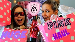 BIG VICTORIAS SECRET PINK Haul  Pearls amp Curls Sisters [upl. by Still]