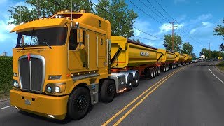 Kenworth K200  Tren de Carretera  OREGON [upl. by Imeon168]