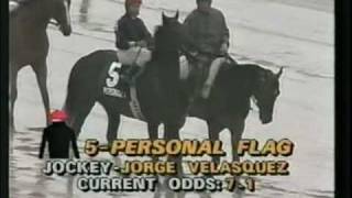 1986 Belmont Stakes  Danzig Connection  Part 1 [upl. by Cutlerr]