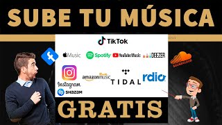 ✅Cómo DISTRIBUIR Tu Música GRATIS💰 2024🤑 [upl. by Amarette]