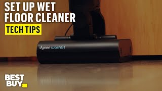 Setting Up the Dyson WashG1 Wet Cleaner – Tech Tips from Best Buy [upl. by Ytinirt]