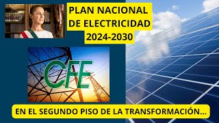 PLAN NACIONAL ELECTRICO 20242030 [upl. by Velvet]