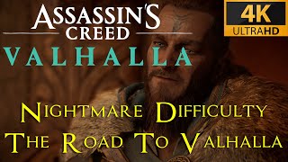 AC Valhalla  The Road to Valhalla  Nightmare Aesir difficulty playthrough [upl. by Gillette]