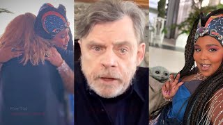 Mark Hamill Reacts To Lizzos Mandalorian Role Amid Backlash [upl. by Lunn23]