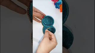 Old bangles craft ideas 💡shortsvideo craft trendingshorts [upl. by Kallick358]