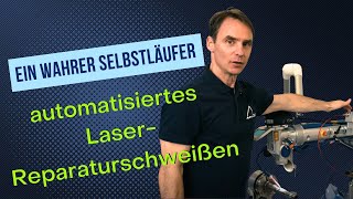 Automatisiertes LaserReparaturschweißen  ALPHA WELDER [upl. by Lesak]