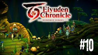 Eiyuden Chronicle Hundred Heroes The Great Wood amp Treefolk Village  Full walkthrough Part 10 [upl. by Yecram]