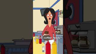 teddy has a coffee problem ☕️ bobsburgers [upl. by Neeleuqcaj]