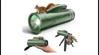 Eullsi 80x100 HD Monocular Telescope Key Features [upl. by Eiramyllek]