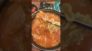 Kimchi soup with tuna in airport restaurant ซุปกิมจิกับปลาทูน่าในร้านอาหารสนามบิน food delicious [upl. by Hueston]