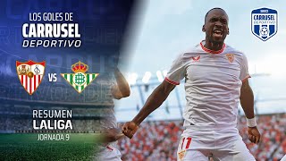 Un penalti convertido por Lukebakio decantó el derbi andaluz  Gol del Sevilla FC 10 Real Betis [upl. by Alahsal]