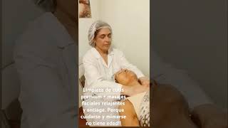 Limpieza facial premium  masajes faciales cuidarse no tiene edad limpiezasfaciales relax [upl. by Columbus]