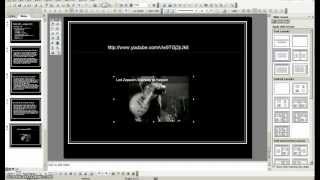 Embedding Youtube Videos into PowerPoint 2003 [upl. by Suiravad]