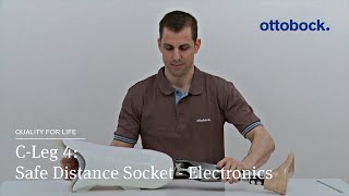 CLeg 4 Safe Distance Socket  Electronics  Ottobock [upl. by Ellenyl]