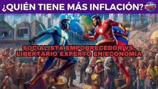 Socialista empobrecedor vs Libertario experto en economía [upl. by Ayotal]