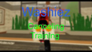 I had to CANCEL a Washiez TRAINING [upl. by Korwun]