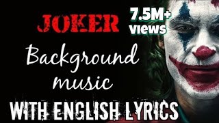 Joker song lyrics with English Translation  HQ BGM music full song  Indila  Dernière Danse [upl. by Einavoj825]