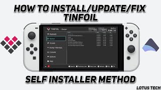 How To Installfixupdate Tinfoil for Nintendo Switch 1180 guide  Self Installer [upl. by Rafter568]