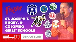 Gehan Blok  St Josephs College Rugby and Colombo Girls Schools  Freddy One Night Stand [upl. by Irrej]