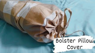 How To Make a Bolster Pillow Cover I DIY Bolster Pillow I Sewing Beginner I Sewing Ideas [upl. by Mcmahon]