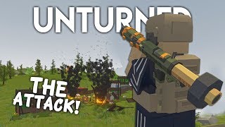 Unturned  The Attack Survival Roleplay 8 [upl. by Oznohpla861]