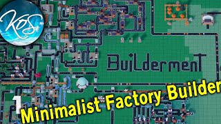 BUILDERMENT 1  SHAPEZIO WITH FACTORIO PRODUCTS  First Look Lets Play [upl. by Harlie802]