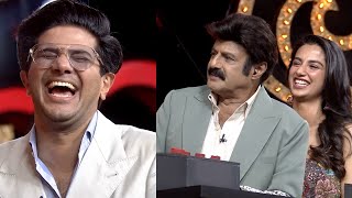 Unstoppable Seasion 4 EP 2 Hilarious Fun Promo  Balakrishna  Dulquer Salmaan  Meenakshi Chaudhary [upl. by Juakn]