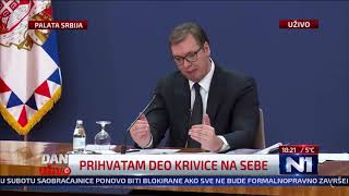 Vucic uništavanje života ljudi [upl. by Bryon]