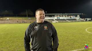 Post Match Jimmy Marshall Reacts to Kendal Town 10 Prestwich Heys 050324 [upl. by Ruphina]