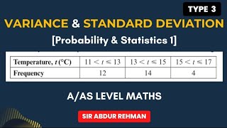 Learn Variance and standard deviation  Probability and Statistics  ASA Level [upl. by Nalyac]