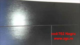 Parchet laminat Negru 12 mm 702 [upl. by Loris720]